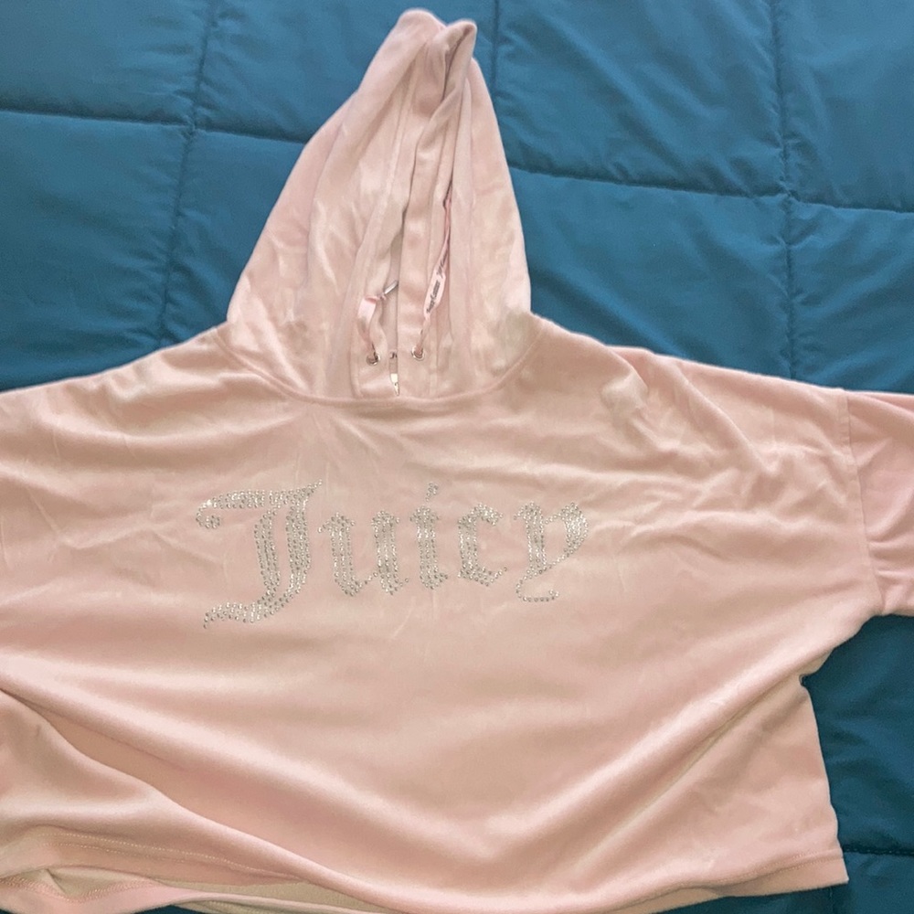 NWOT Juicy Couture cropped hoodie 💖✨